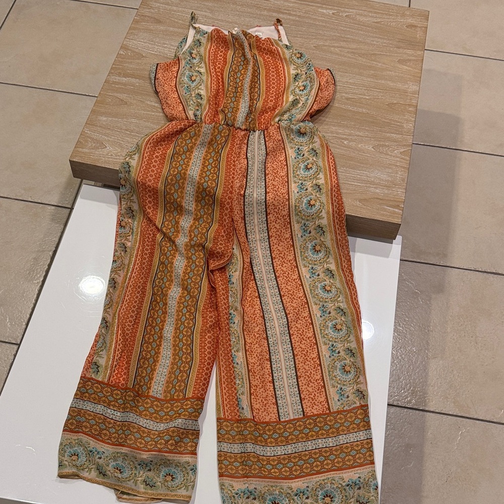 Tacera Multicolor Striped Jumpsuit